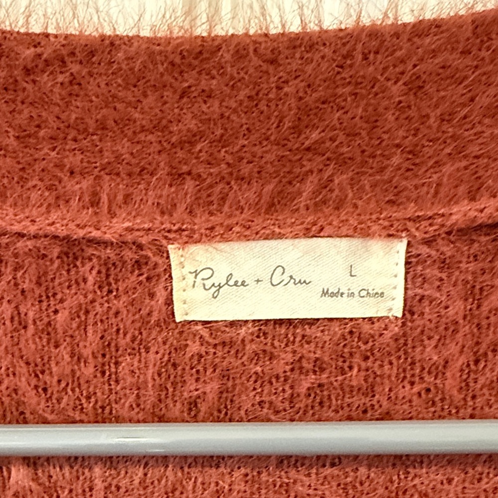 Rylee + Cru Rust Cardigan - Picture 2 of 4